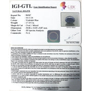 19.00 Ratti Iolite with Govt. Lab Certificate